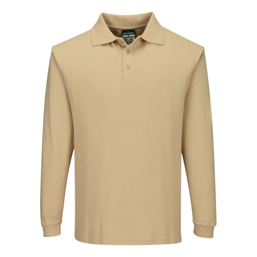 polo manches longues modaflame - taille 4xl - bronze - portwest
