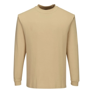 t-shirt manches longues modaflame fr - taille 4xl - bronze - portwest