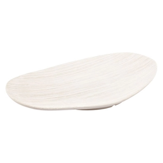 vico plat dã‰coratif 48x29,5cm beige - fine dining living