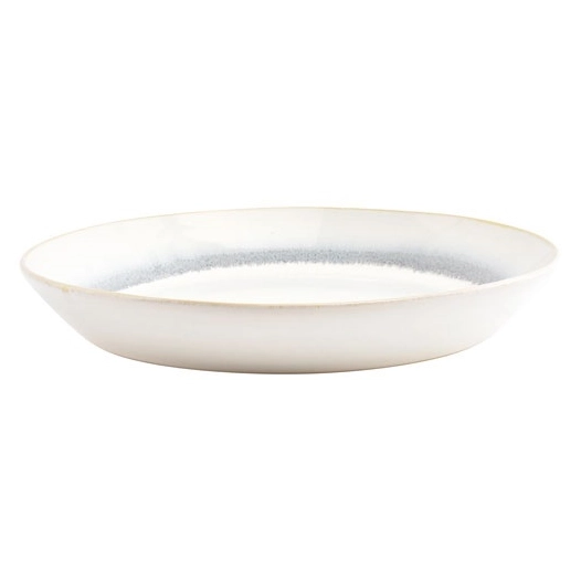 4 stripes bol 23,5xh3,5cm bleu - fine dining living