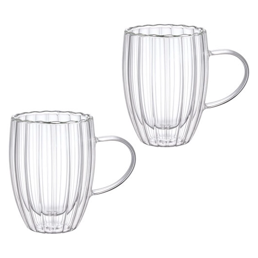 kyoto set de 2 chope 35cl double paroi - fine dining living