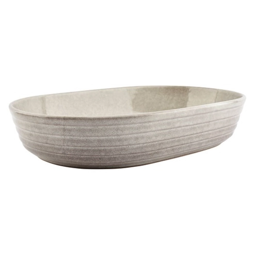 bake plat a four 36,5x26,5xh7cm gris - fine dining living