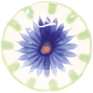 4 fleur assiette plate 20cm - fine dining living