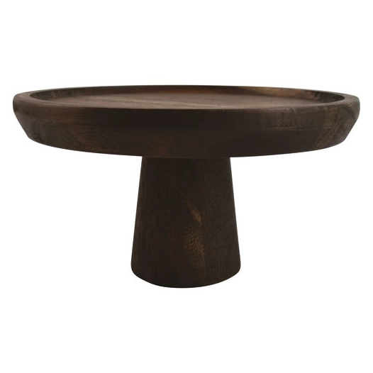 rural plat a tarte sur pied 22xh10cm - fine dining living