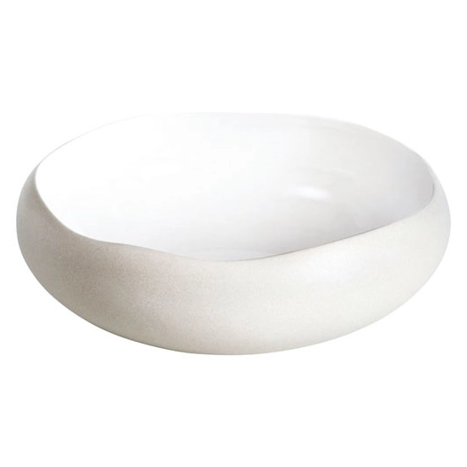 6 coupe 22,5cm mat/blanc oslo - amefa medard de noblat