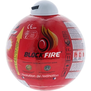 boule extinctrice block fire