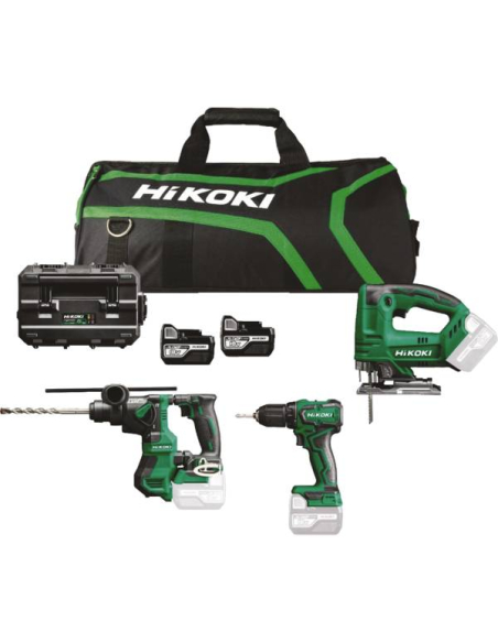 Kit 3 Outils HIKOKI 18V Polyvalence Professionnelle 18V - HIKOKI