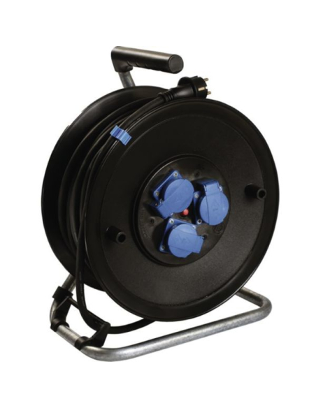 Enrouleur 40m IP44 H07RN-F Enrouleur de câble robuste pour extérieur - AS - SCHWABE GmbH