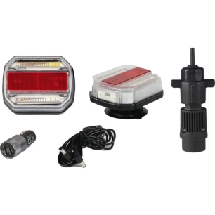 kit de signalisation arriere led magnetique sans fils