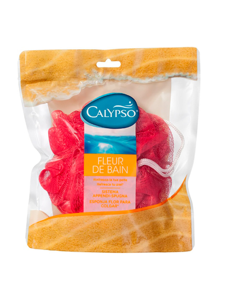 fleur de maille d'éponge calypso (fleur bain) couleurs assorties.