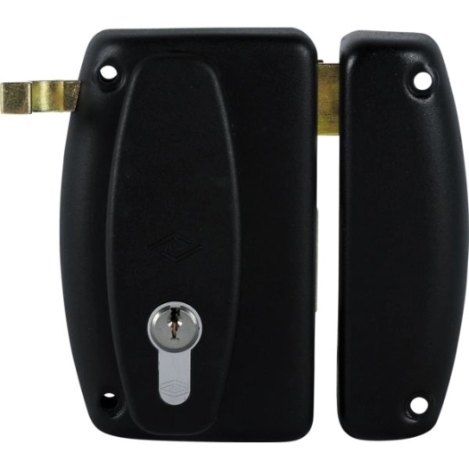 serrure verticale freelox - axe 45mm - fouillot version grille - droite