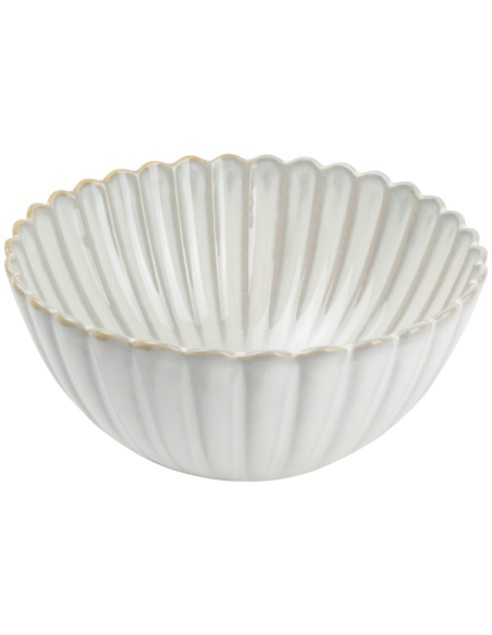 lotus bol 16xh7,5cm nuance white - fine dining living