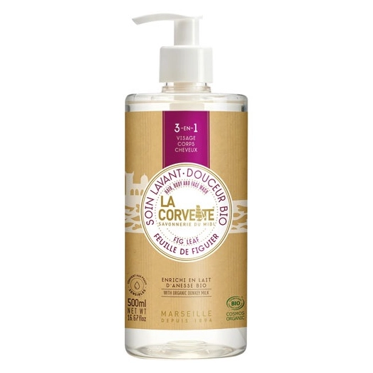soin douche 3-en-1 figue 500 ml - compagnie du midi