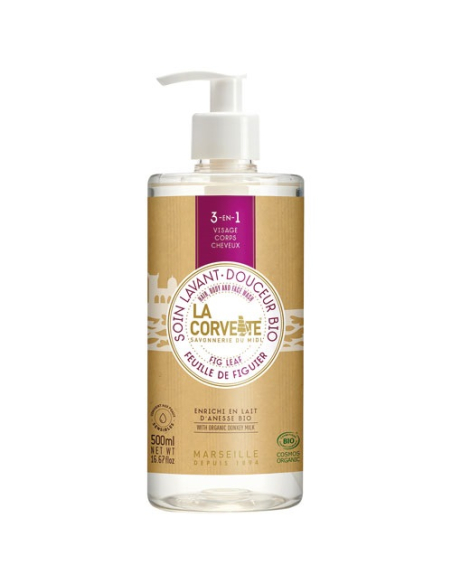 soin douche 3-en-1 figue 500 ml - compagnie du midi