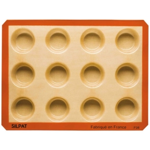 moule 12 muffins 40 x 30 cm - maison demarle