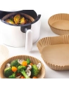 feuilles jetables p/50 rond 19.50cm air fryer - ibili