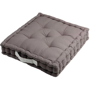Coussin DUO Gris – Perle 45x45x10cm – 45x45x10cm • Gris – Stof