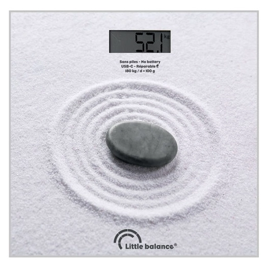 pese personne zen usb-c 180kg/100g - little balance