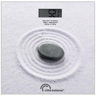 pese personne zen usb-c 180kg/100g - little balance