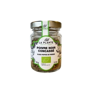 poivre noir concasse 30 g - kerex
