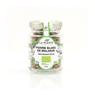 poivre blanc de malabar 50 g - kerex