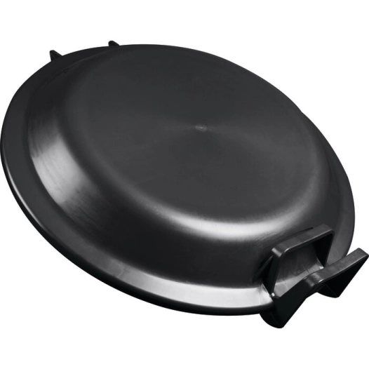 couvercle poubelle noire 80l