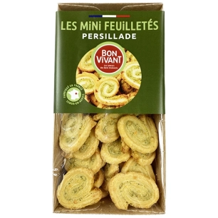 escargots feuilletes fourres persillade 60 g - kerex