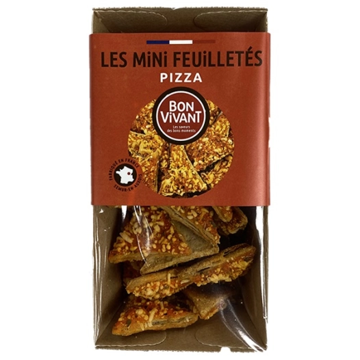 feuilletes triangles pizza 60 g - kerex