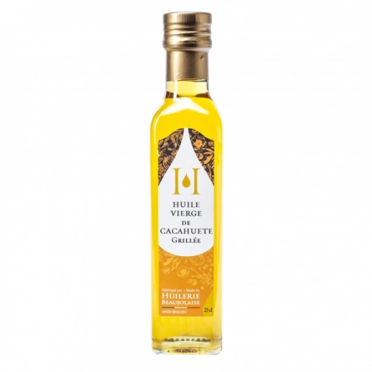 huile vierge traditionnelle cacahuetes 25 cl - kerex