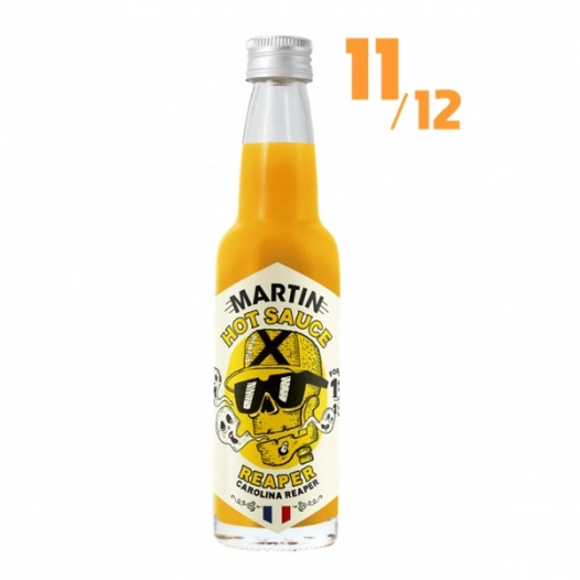 sauce piment pur cru carolina reaper 11/12 100 ml - kerex