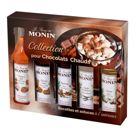 coffret chocolat chaud 5 mignonettes - kerex