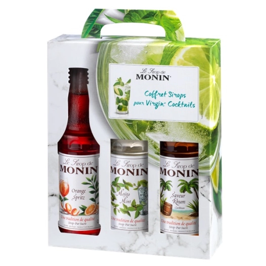 coffret sans alcool mojito rhum orange spritz 3 x - kerex
