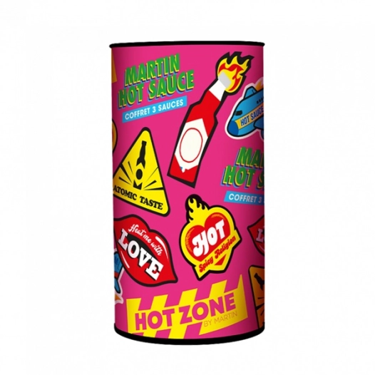 coffret martin - 3 bouteilles sirocco foudre mist - kerex