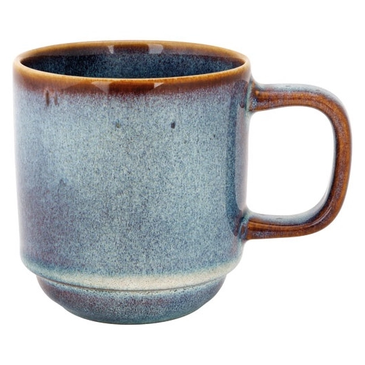 6 jade indigo gobelet 30cl d8.5xh9.5cm - cosy et trendy billiet