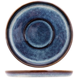 6 jade indigo sous-tasse d15cm - cosy et trendy billiet