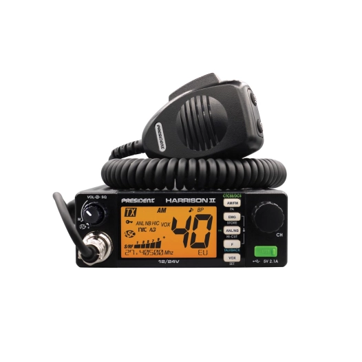 president® - radio harrisson ii cb 40 canaux am/fm