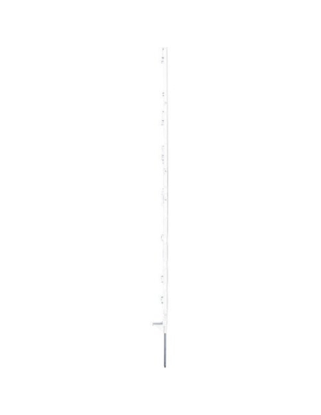 Piquet PVC Bêche 156cm (x5) Installation rapide et résistance PVC - Générique