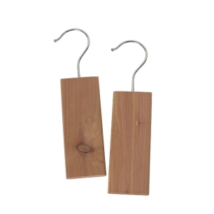 bloc anti mites en cèdre pour dressing x2 - la menagere
