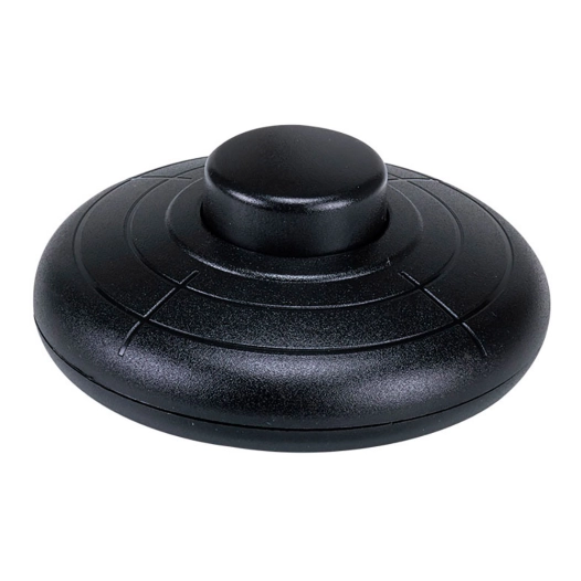 interrupteur au pied 2a 250 v noir