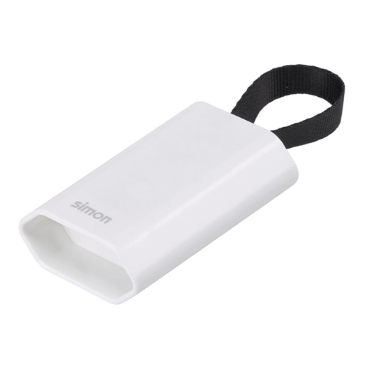 base mobile 2p+tt schuko sortie avant 10 a 250 v~ retrait facile blanc