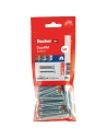 cheville duohm 4 x 55 mm avec vis empreint pozidriv x 20 - fischer fixations