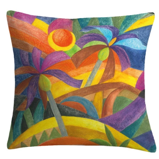 coussin outdoor stof jafar multicolore 45x45cm - stof