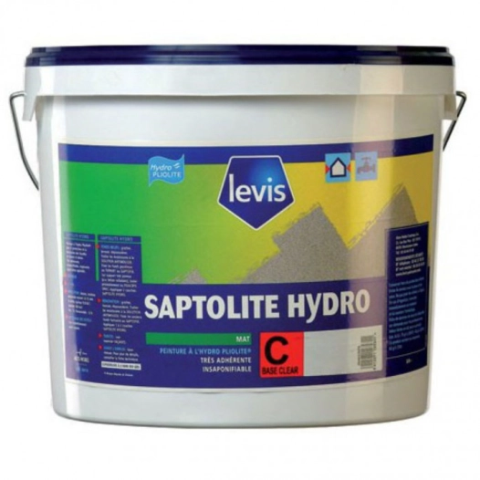 peinture levis saptolite hydro base c 5l - levis