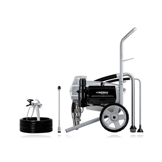 equipement électrique airless 4,0 lpm werku 2800w - werku