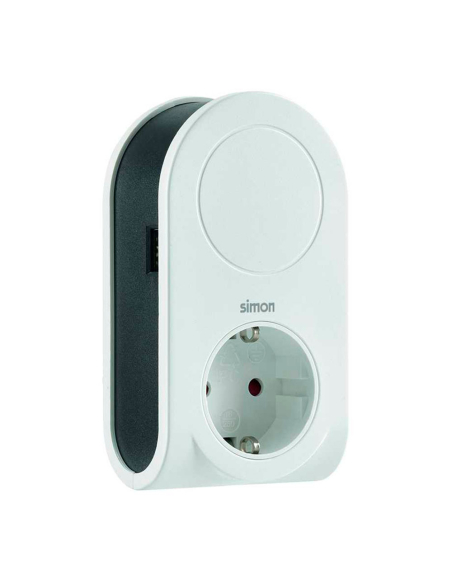 adaptateur 3 connecteurs usb + 1 usb a + 1 prise schuko 16a 250 v~ blanc