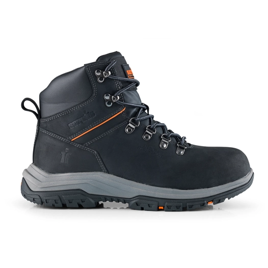 1 chaussures de sécurité rafter, noir - pointure 42 (8) - scruffs