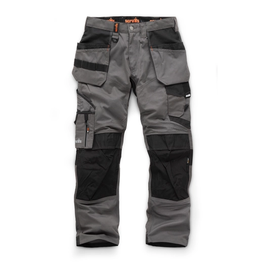 1 pantalon trade graphite avec poches-étuis - taille 48 s - scruffs