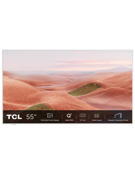 tcl tv qled 4k - 55a300w - tcl