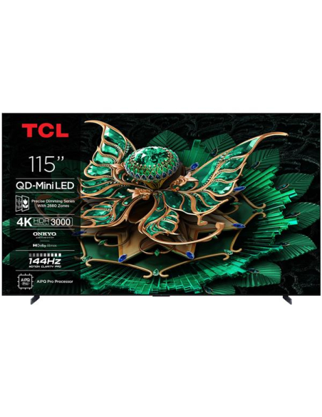 tcl tv mini-led 4k - 115c7k - tcl