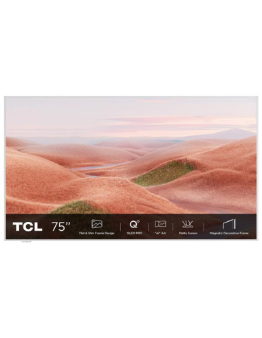 tcl tv qled 4k - 75a300w - tcl
